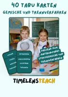 Vorschau - Spiele - Tabu-Spiel: Stoffgemische & Trennverfahren – 40 Karten - Deckblatt