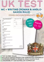 Vorschau - Test - Materialpaket UK Tests - Roman & Anglo Saxon rule + Norman Conquest (Klassen 11-13) - Seite 1