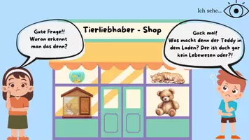 Vorschau - Stundenentwürfe - Die Kennzeichen des Lebendigen - Seite 1