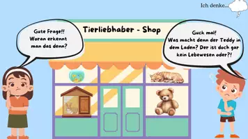 Vorschau - Stundenentwürfe - Die Kennzeichen des Lebendigen - Deckblatt