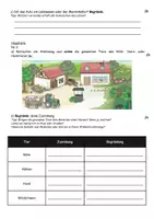 Vorschau - Arbeitsblätter - Klassenarbeit "Kennzeichen des Lebendigen" - Seite 1