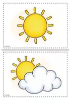 Vorschau - Arbeitsblätter - Flashcards weather - Seite 2