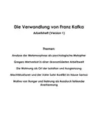 Vorschau - Unterrichtsreihen - Die Verwandlung von Franz Kafka (Arbeitsheft) - Seite 1