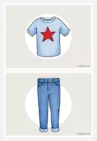 Vorschau - Bildkarten - Clothes - Flash Cards (Bild- und Wortkarten) - Seite 3