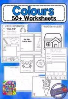 Vorschau - Arbeitsblätter - The Ultimate "Colours" Bundle: Everything You Need! - Deckblatt