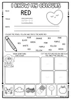 Vorschau - Arbeitsblätter - The Ultimate "Colours" Bundle: Everything You Need! - Seite 3