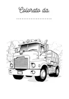 anteprima - Altro tipo di materiale - Disegni da Colorare: Camion e Mezzi di Lavoro - Pagina 2