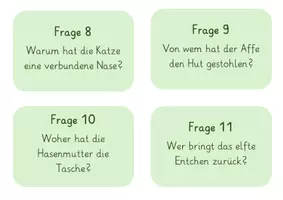 Vorschau - Arbeitsblätter - Detektiv*innenfragen "Die Torte ist weg" - Seite 3