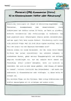 Vorschau - Arbeitsblätter - Wachsendes Materialpaket - Textverständnis und argumentatives Schreiben (Erörterung) im Stil der neuen Abschlussprüfung Realschule BW 2027 - Seite 2