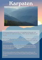 Vorschau - Merkblätter - 20 Lernkarten mit Fakten - Gebirge Europas - Seite 3