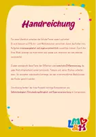 Vorschau - Arbeitsblätter - Laufzettel Die Torte ist weg - Seite 1