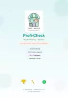 Vorschau - Stundenentwürfe - Klasse7 Profi Check (Prozentrechnung) - Deckblatt