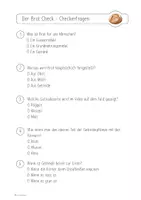 Vorschau - Arbeitsblätter - Der Brot Check - Checkerfragen - Deckblatt