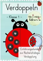 Vorschau - Stundenentwürfe - Rechenstrategien (Klasse 1) - Deckblatt