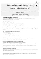 Vorschau - Spiele - Klammerkarten Frühling: 27 Rätseltexte - sinnerfassendes Lesen - mit Selbstkontrolle - Seite 3