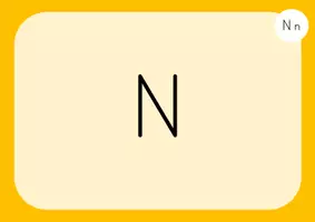 Vorschau - Präsentationen/Tafelbilder - Blitzlesen zum Buchstaben N - Digitales Tafelmaterial - Seite 3