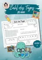 Vorschau - Arbeitsblätter - Zahl des Tages - Zahlenraum 1000 - Deckblatt