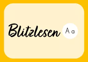 Vorschau - Präsentationen/Tafelbilder - Blitzlesen zum Buchstaben Aa - Digitales Tafelmaterial - Seite 1
