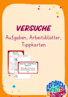Vorschau - Arbeitsblätter - Versuche: Was braucht Feuer, um zu brennen? - Deckblatt
