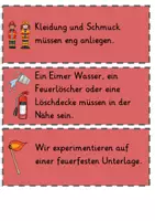 Vorschau - Poster - Sicherheitsregeln Feuer - Seite 3