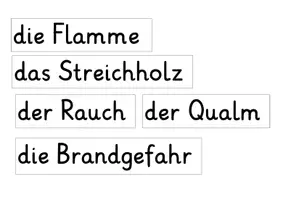 Vorschau - Poster - Wortspeicher zum Thema Feuer - Seite 2