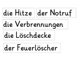 Vorschau - Poster - Wortspeicher zum Thema Feuer - Seite 3