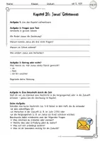 Vorschau - Arbeitsblätter - Der fliegende Klassenscooter Kapitel 20: Janus’ Geheimnis (inkl. Musterlösung) - Seite 1