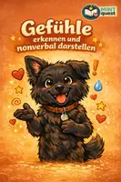Vorschau - Spiele - Gefühle darstellen mit Pantomime - Schulhund Edition - Deckblatt