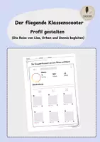 Vorschau - Arbeitsblätter - Der Gruppen-Account von Lisa, Orhan und Dennis - Deckblatt