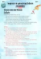 Vorschau - Unterrichtsreihen - Wasser in unserem Leben: Mensch und Wasser (5. & 6. Klasse, Biologie | Nawi) - Seite 3