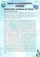Vorschau - Unterrichtsreihen - Wasser in unserem Leben: Wertvollste Ressource (5. & 6. Klasse, Biologie | Nawi) - Seite 1