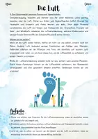 Vorschau - Arbeitsblätter - Die Luft: Luftverschmutzung und Nachhaltigkeit (5. & 6. Klasse Nawi, Biologie) - Seite 3
