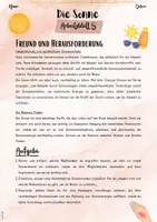 Vorschau - Arbeitsblätter - Die Sonne: Freund und Herausforderung | Sonnenbrand (5. & 6. Klasse Nawi, Biologie) - Seite 2