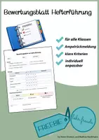 Vorschau - Anderer Materialtyp - Freebie: Bewertungsblatt Hefterführung - Deckblatt
