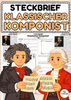Vorschau - Arbeitsblätter - Steckbrief zu klassischen Komponisten - Musik Jg.6-8 - Deckblatt