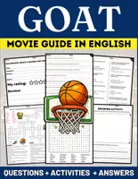Vorschau - Arbeitsblätter - Movie Guide: GOAT (2026) - Questions and Activities with Answers - Deckblatt