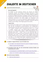 Vorschau - Arbeitsblätter - Dialekte untersuchen: Plattdeutsch - Seite 3