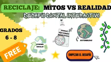 Vista previa - Juegos / Gamificación - FREE Reciclaje verdadero o falso | Juego interactivo Día de la Tierra - página 2