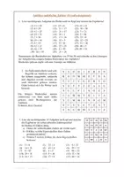 Vorschau - Arbeitsblätter - Grundlagen der Addition natürlicher Zahlen - Deckblatt