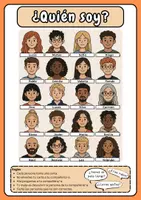 Vorschau - Arbeitsblätter - ¿Quién soy? Descripción de personas - Seite 1