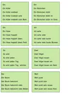 Vorschau - Stationenlernen - Lese-Treppen Frühling - Lesen üben / Klasse 1 und 2 - Seite 3