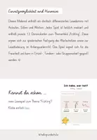 Vorschau - Spiele - Lesedomino - Frühling (Anlaute, Silben, Wörter) - Seite 2
