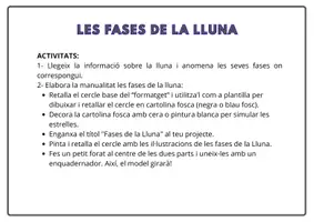 Vista previa - Hojas de trabajo - Les Fases de la lluna (cat) - página 2