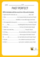 Vorschau - Arbeitsblätter - Past Perfect Worksheet- Grammar Practice - Seite 2
