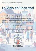 Vista previa - Unidades / Secuencias / Situaciones de Aprendizaje - LA VIDA EN SOCIEDAD ciudadania resuelta - Portada
