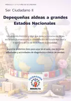 Vista previa - Unidades / Secuencias / Situaciones de Aprendizaje - SER CIUDADANO 2- De pequeñas aldeas a estados nacionales - Portada