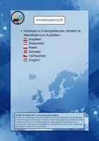 Vorschau - Arbeitsblätter - Europa: Zentraleuropa - Infotexte und Steckbrief zum Ausfüllen - Seite 1