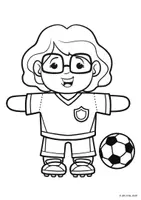 Vorschau - Arbeitsblätter - Fußball WM Basteln & Schreiben: 3D Fairplay Vorlage | Differenziert - Seite 3