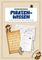 Vorschau - Arbeitsblätter - Piraten Wissen Grundschule – Infotext, Quiz & Auswertung - Deckblatt