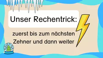 Vorschau - Präsentationen/Tafelbilder - Blitzrechnen Winter (Plusaufgaben ZR 100 mit ZÜ) - Seite 2